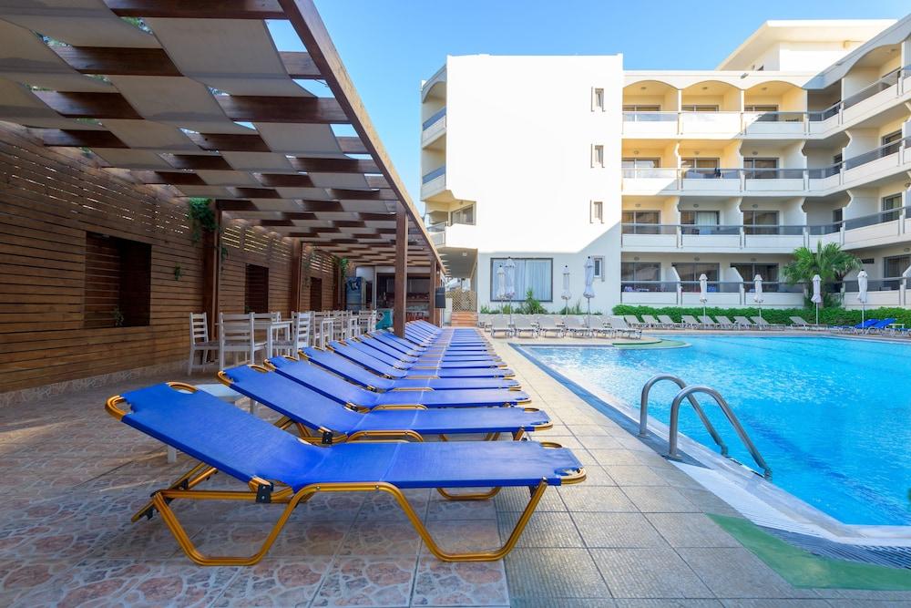 Lomeniz Hotel Rhodes City Exterior foto