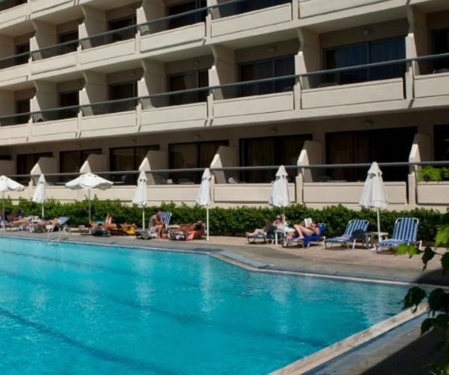 Lomeniz Hotel Rhodes City Exterior foto
