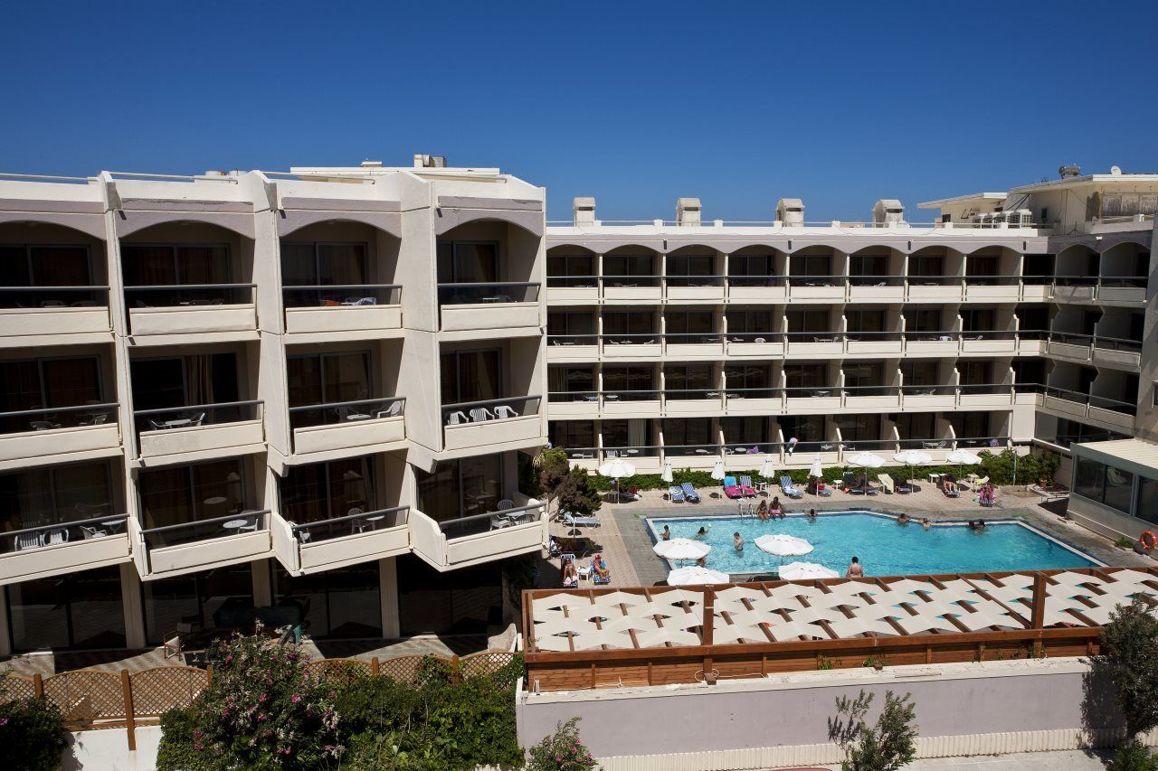 Lomeniz Hotel Rhodes City Exterior foto