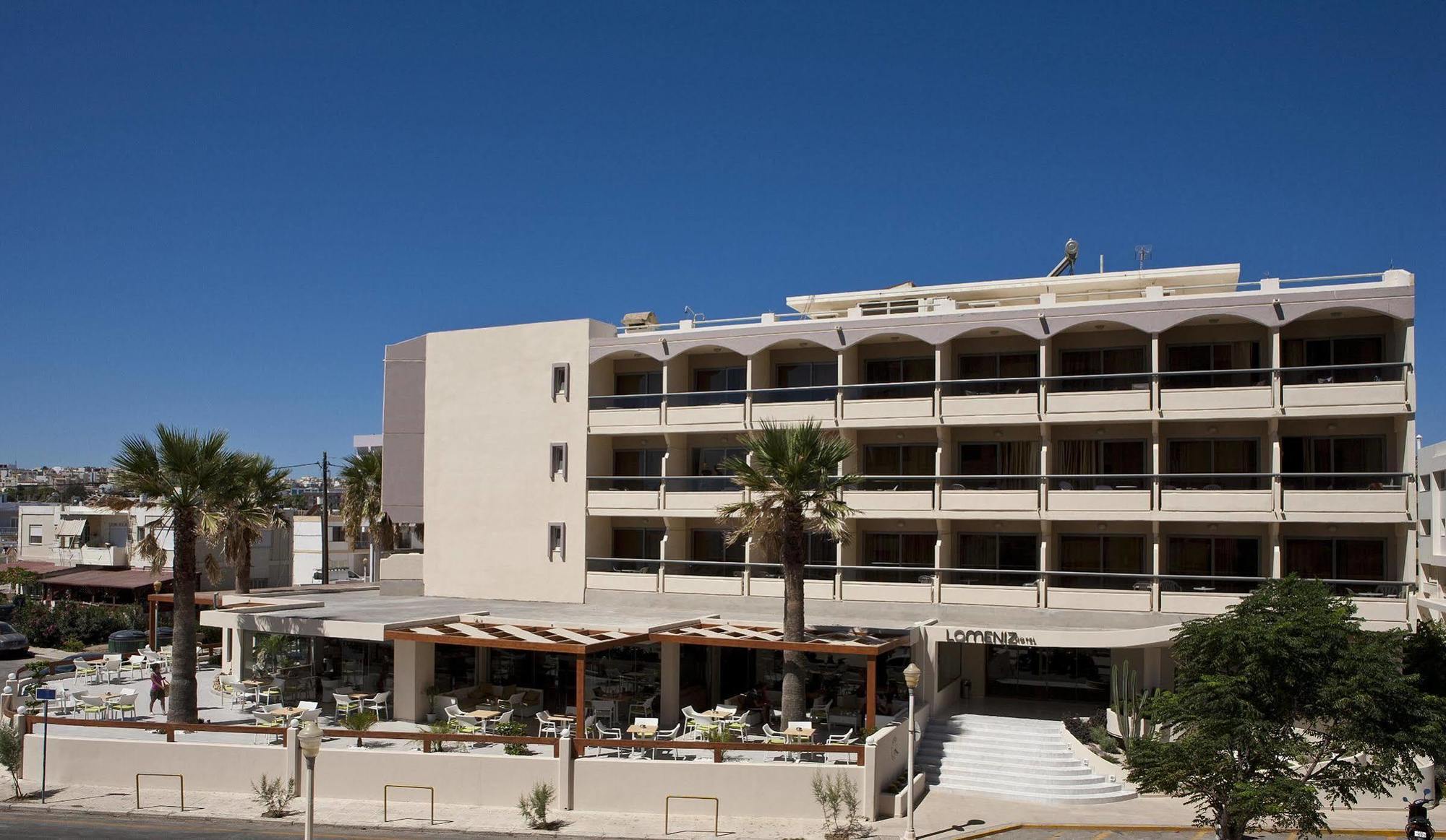 Lomeniz Hotel Rhodes City Exterior foto